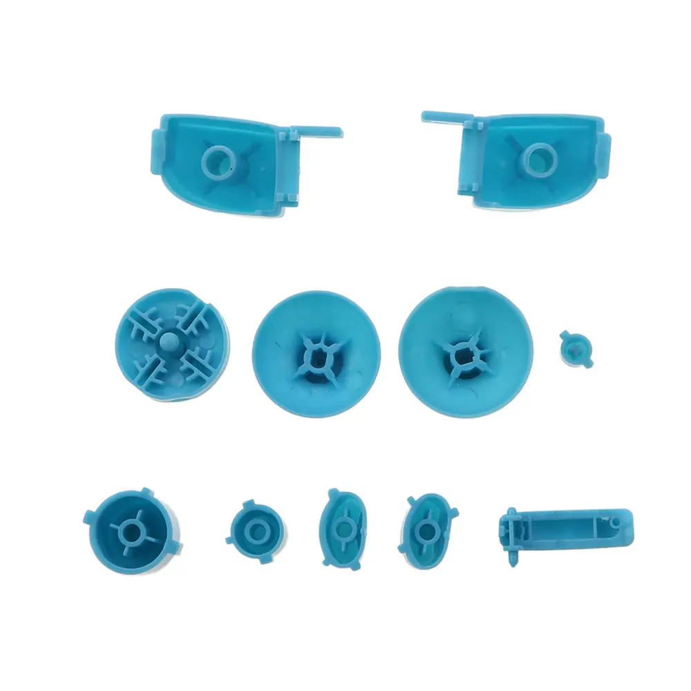 JCD 1Set Full Set L R ABXY Z Keypads Buttons With Thumbsticks Caps For Nintend GameCube NGC D-Pads Power ON OFF Buttons