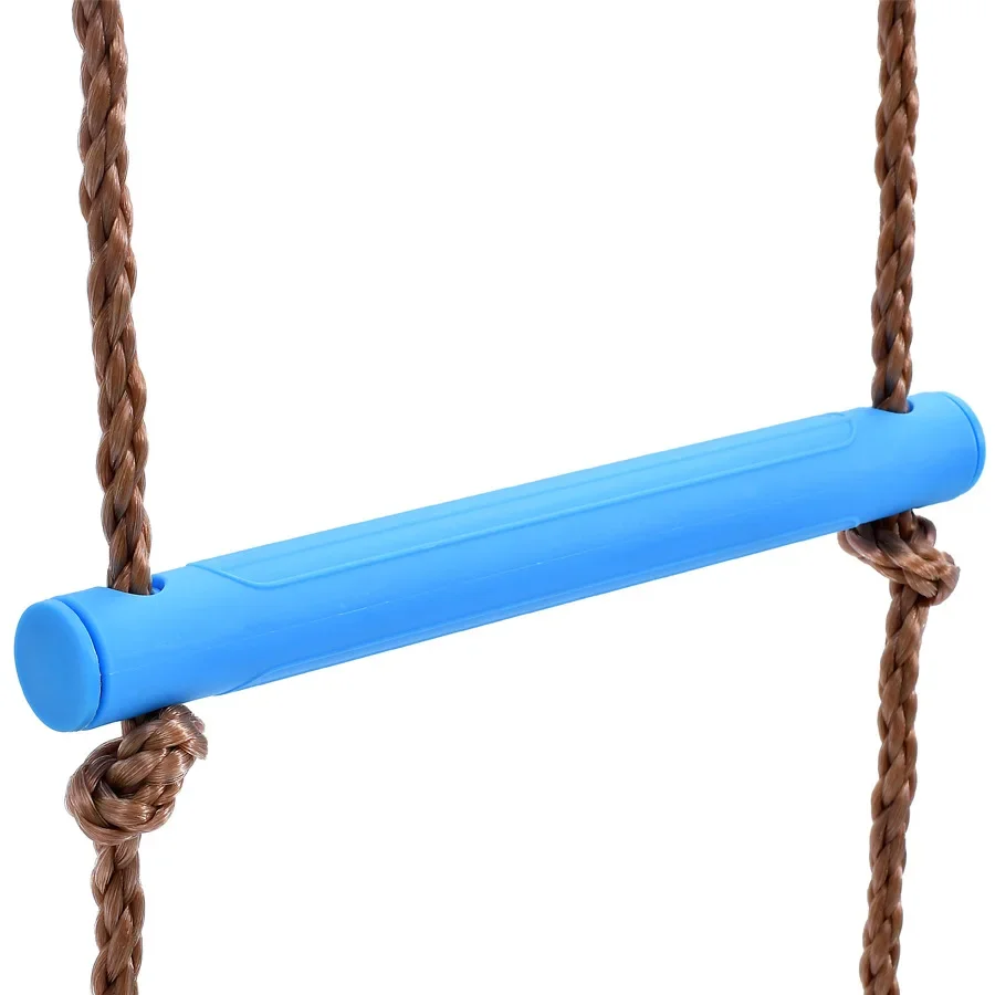 Escada de corda de madeira crianças brinquedo de fitness multi telhas jogo de escalada brinquedo atividade de treinamento ao ar livre esportes seguros corda balanço giratório