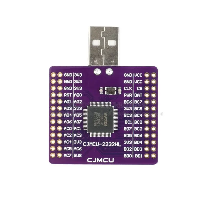 

FT2232HL dual channel USB to UART/FIFO/SPI/I2C/JTAG/RS232
