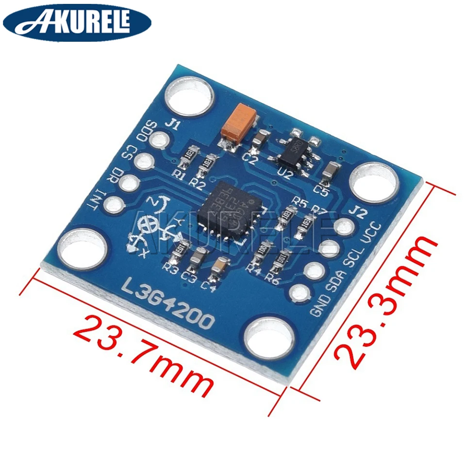 GY-50 L3G4200D Triaxial Digital gyroscope sensor module Angular velocity module Gyro Angular Velocity Sensor 3-Axis for Arduino