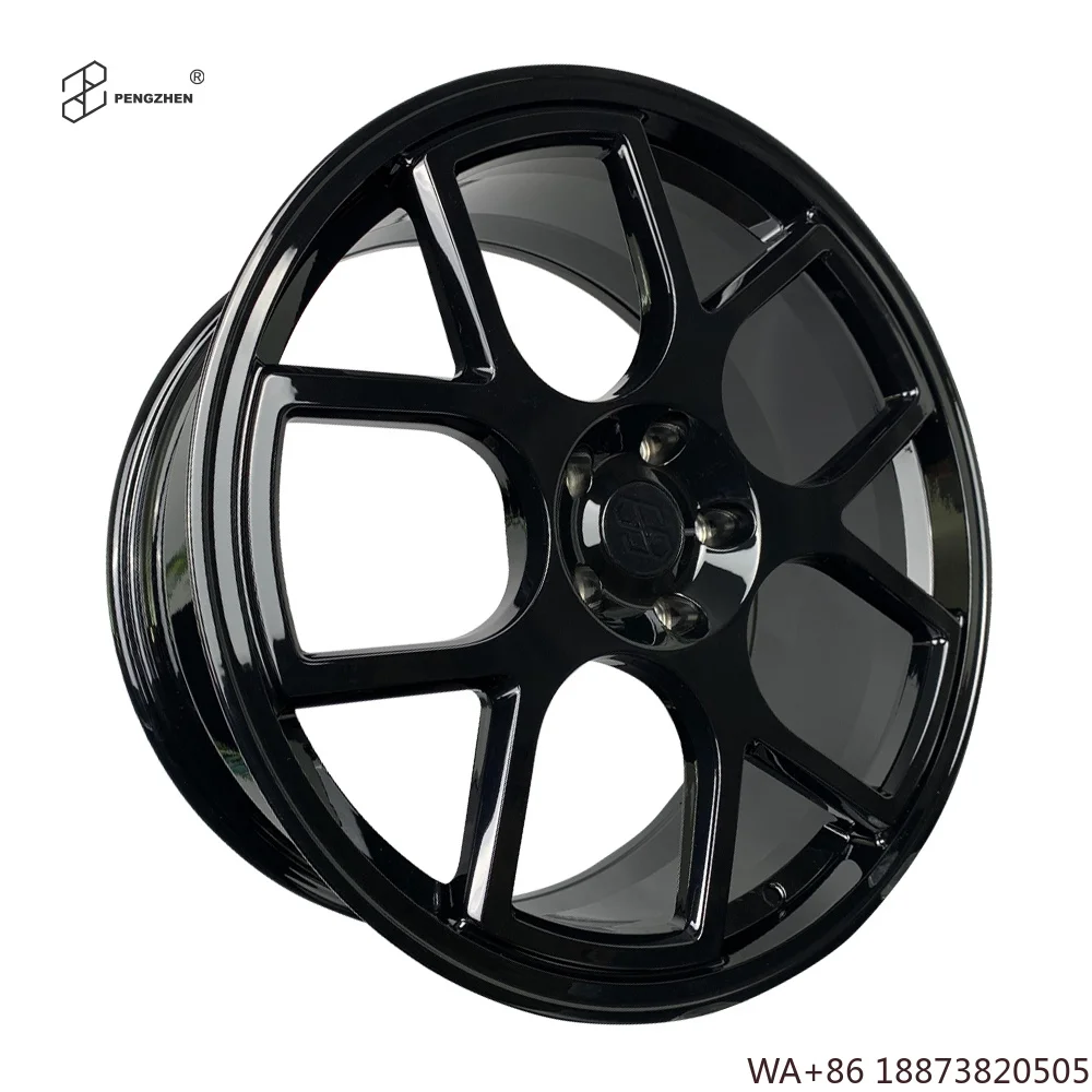 For  Gloss Black 5 Double Spoke Monoblock 22 Inch 5x127 5 Wheels for Jeep Grand  Cherokee 2014