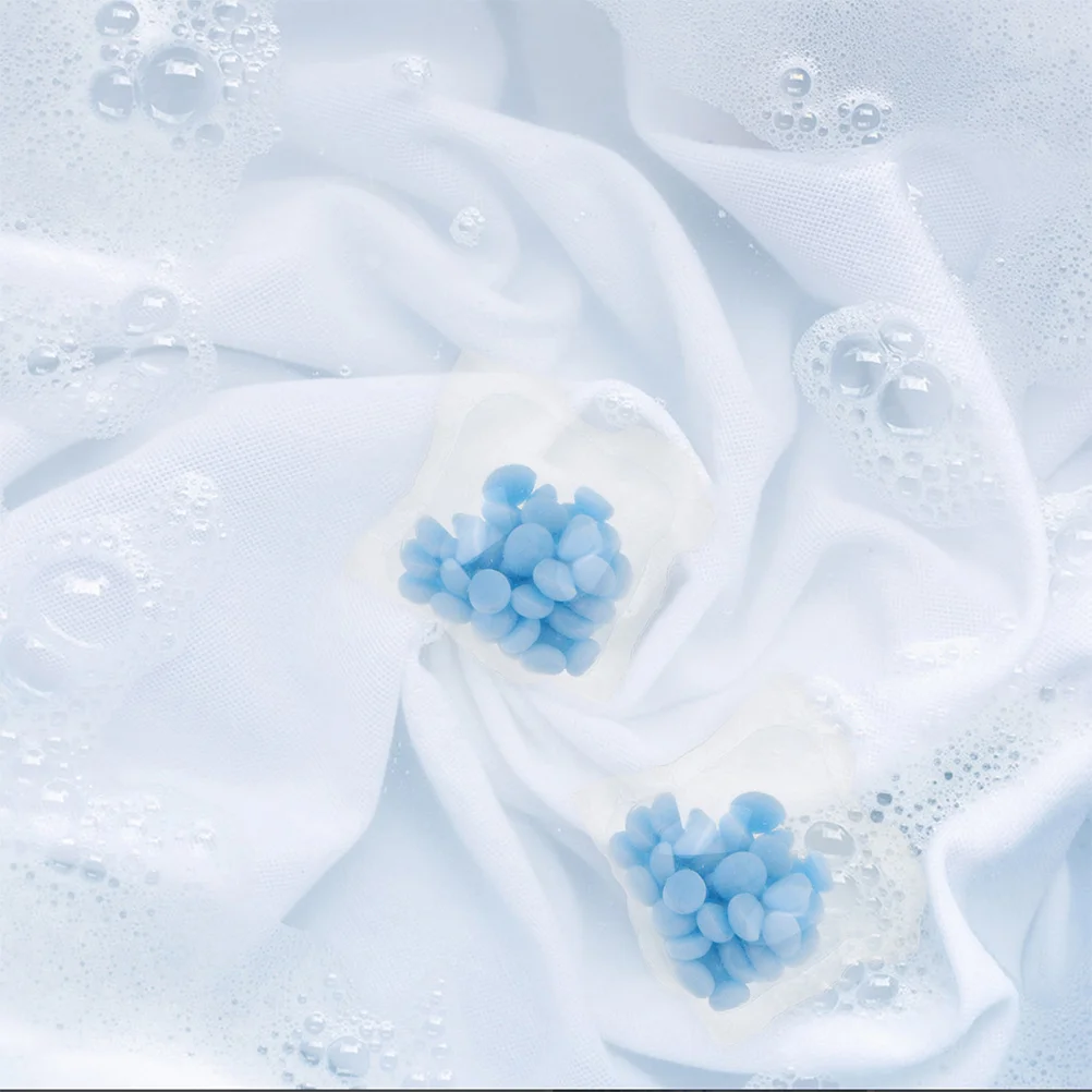 

30Pcs Laundry Scent Booster Beads Fragrant Smelling Clothes Booster for Freshness and Softness Assorted Colors