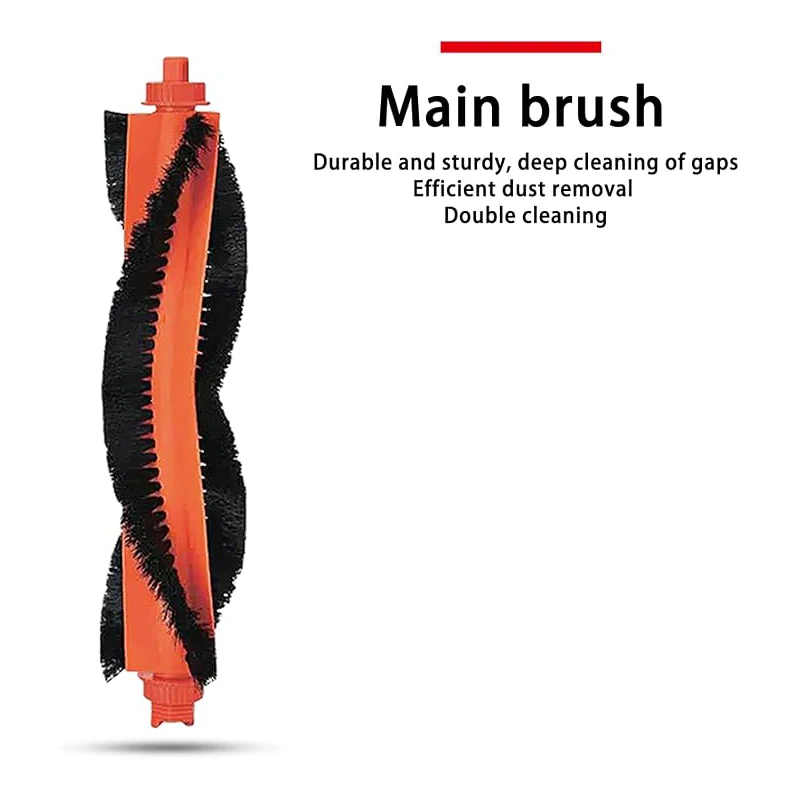 For Xiaomi Mijia M30 Pro/C107 Robot Vacuum Accessories Main Brush HEPA Filter Side Brush Mop Cloth Dust Bags Replacement Parts view 2