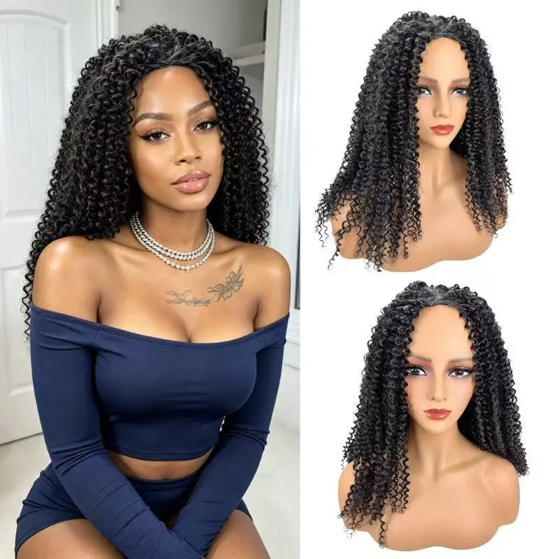 european-and-american-cross-border-wig-afro-kinky-synthetic-black-short-curly-long-hair-high-temperature-fiber-w