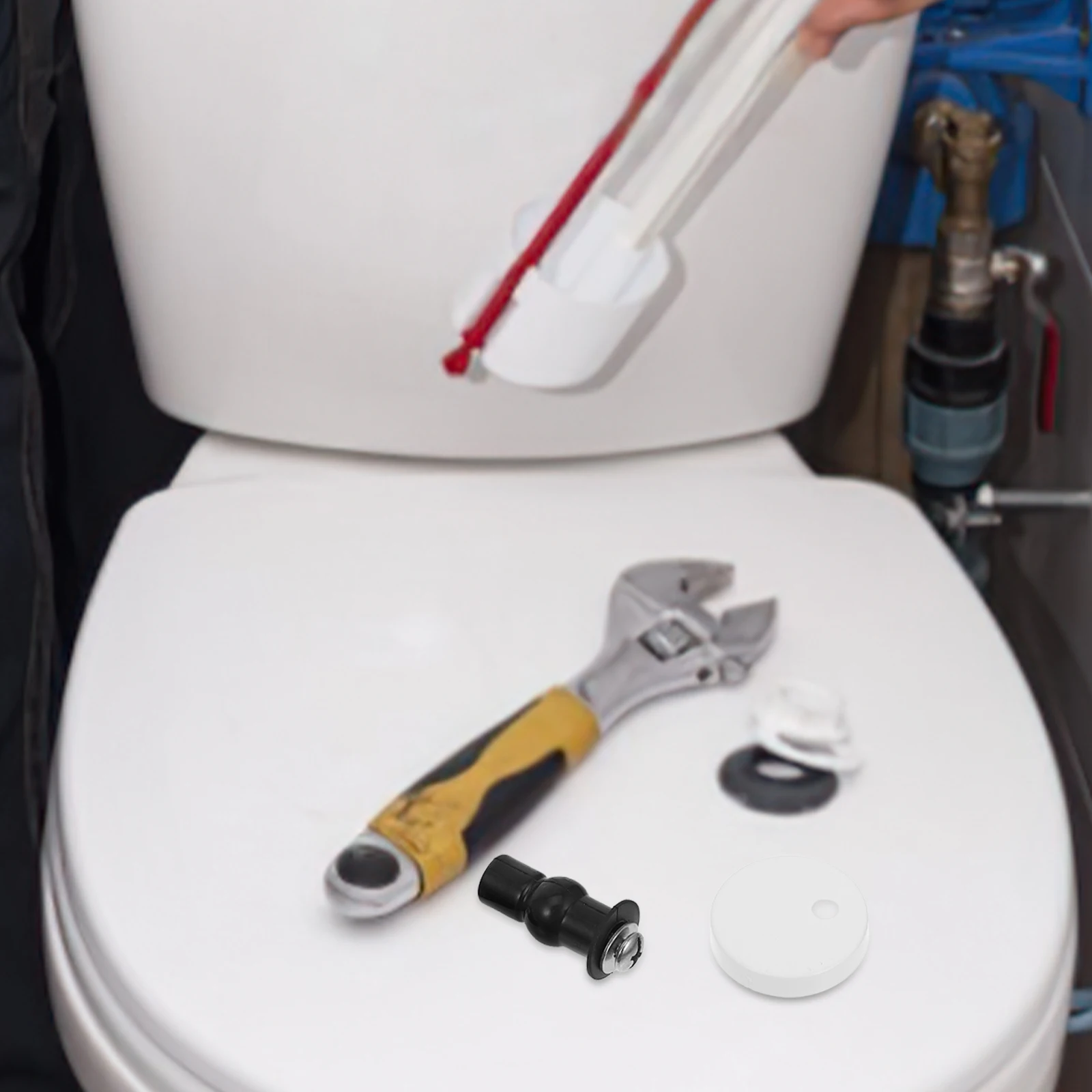 

2 Pcs Toilet Seat Fixing Screws Bolts Replacement Fittings Fixed Quick Release Nut Valve Hinge for Fixings and Fixtures