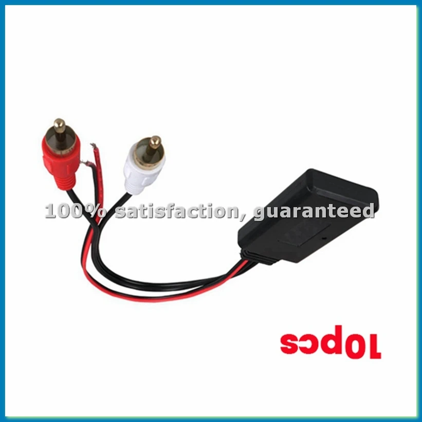 

10Pcs Universal Car Audio USB Adapter Wireless Bluetooth Receiver Home Media AUX Bluetooth Audio Device Audio Cable-ABFT