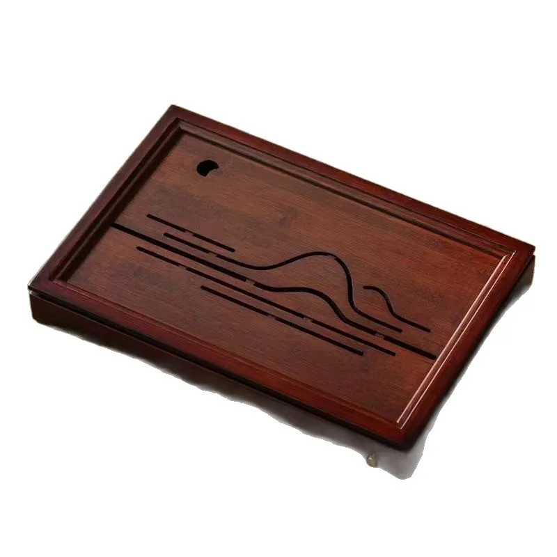 

Xiangfu прямоугольный чайный поднос Nanzhu, магазин переговоров, настольный стол для сухого заваривания, домашний балкон, отдых, чайный ремесленный чайный сервиз