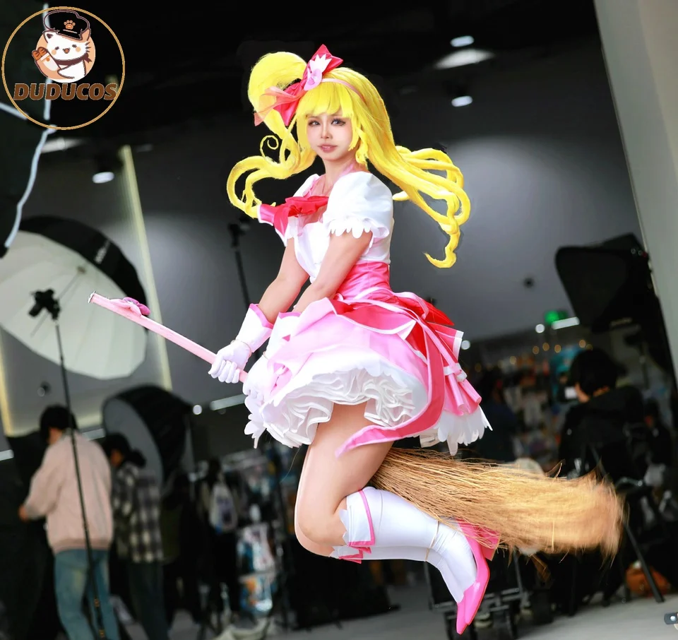 

DUDU SR Pretty Cure Asahina Mirai Cosplay Costume Set Anime Full Set Asahina Mirai Cosplay Dress Outfit Uniform Prop Suits