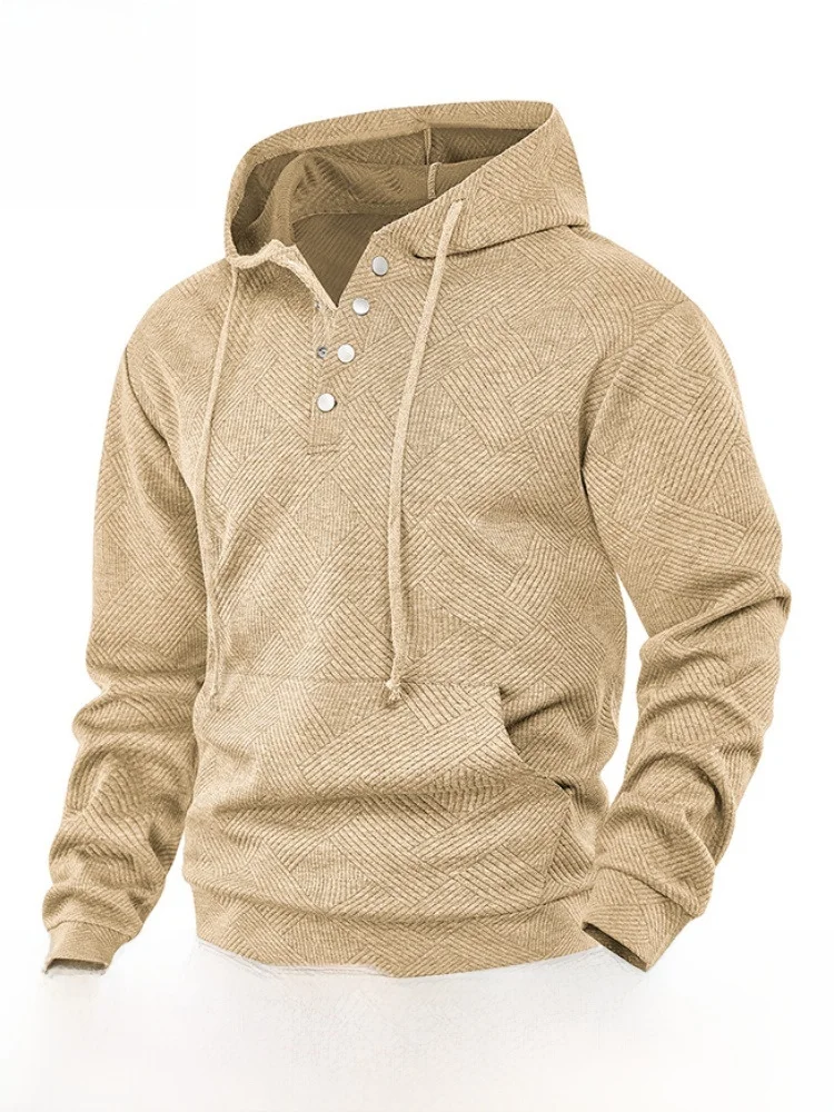 

Paul Knitted Hat Sweatirt Men's Hoodie Base Layer Top Casual Sle Polyester Fiber Warmth Busin Casual Mid-Year Collection