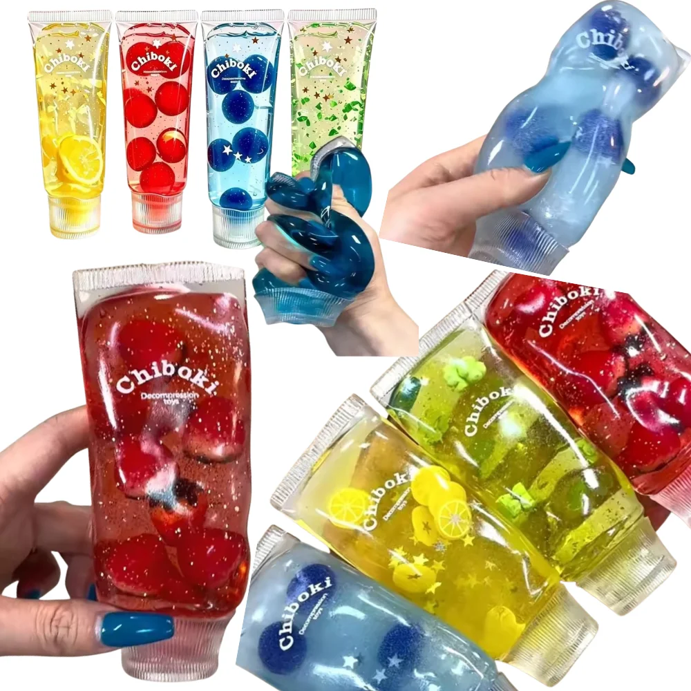 Zahnpasta-Stressball, formbares Squishy-Spielzeug, nicht springend, mit Vaseline-Gefühl, ASMR Fidget Toys für Kinder & Erwachsene, Anti-Stress-Geschenke