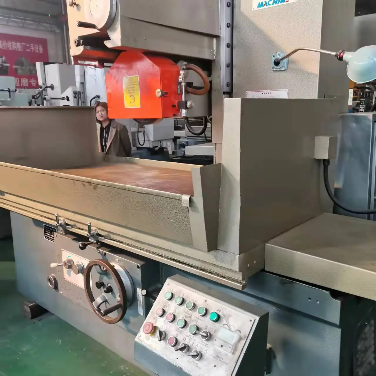 High Precision 7163 Metal CNC Hydraulic Flat Grinder Manual Surface Grinding Hine