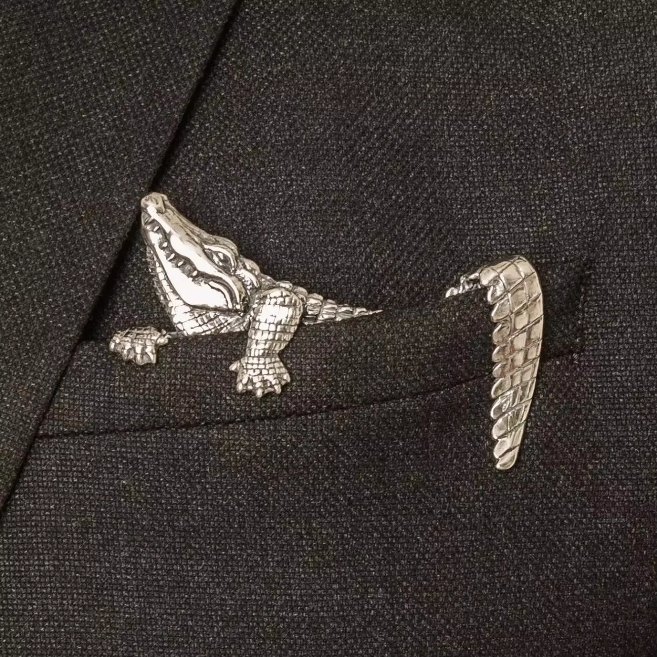 2025New Retro Traditional Gentleman Suit Animal Shape Brooch man Coat Collar Buckle Pin Decorative Shirt Badge