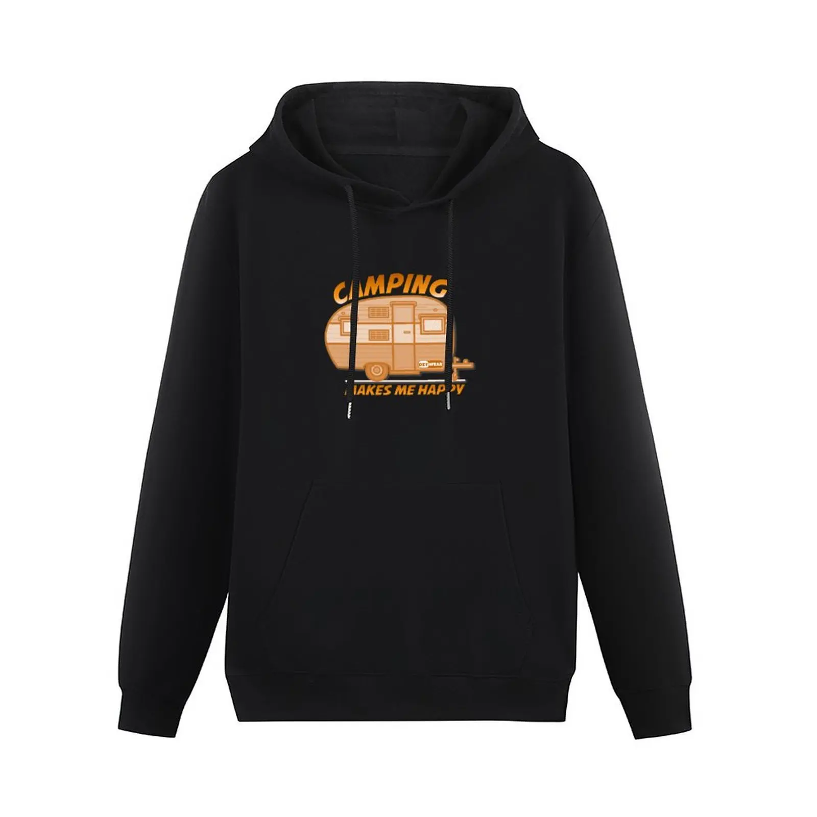 Camping Makes Me Happy Pullover Hoodie korean autumn clothes autumn new products hoodie streetwear