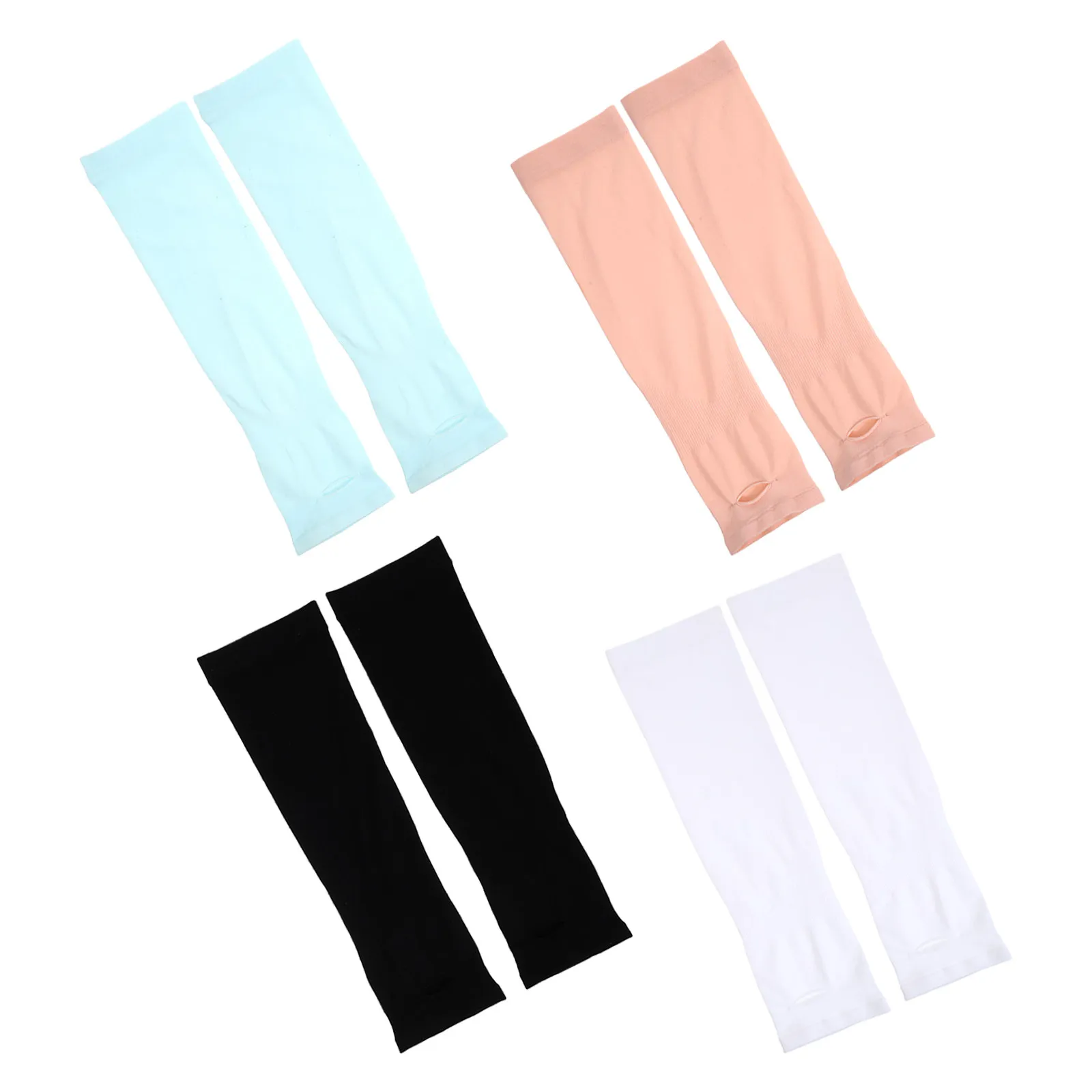 4pairs-ice-silk-kids-sun-protective-sleeves-cooling-arm-covers-summer-outdoor-sports-sleeve-breathable-uv-protection