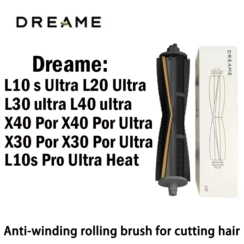 Dreame X40 Pro X40 Pro Ultra L10s Pro Ultra Heat L30 Ultra L20 Ultra L10s Ultra Original Cutting Hair Anti-Tangle Roller Brush