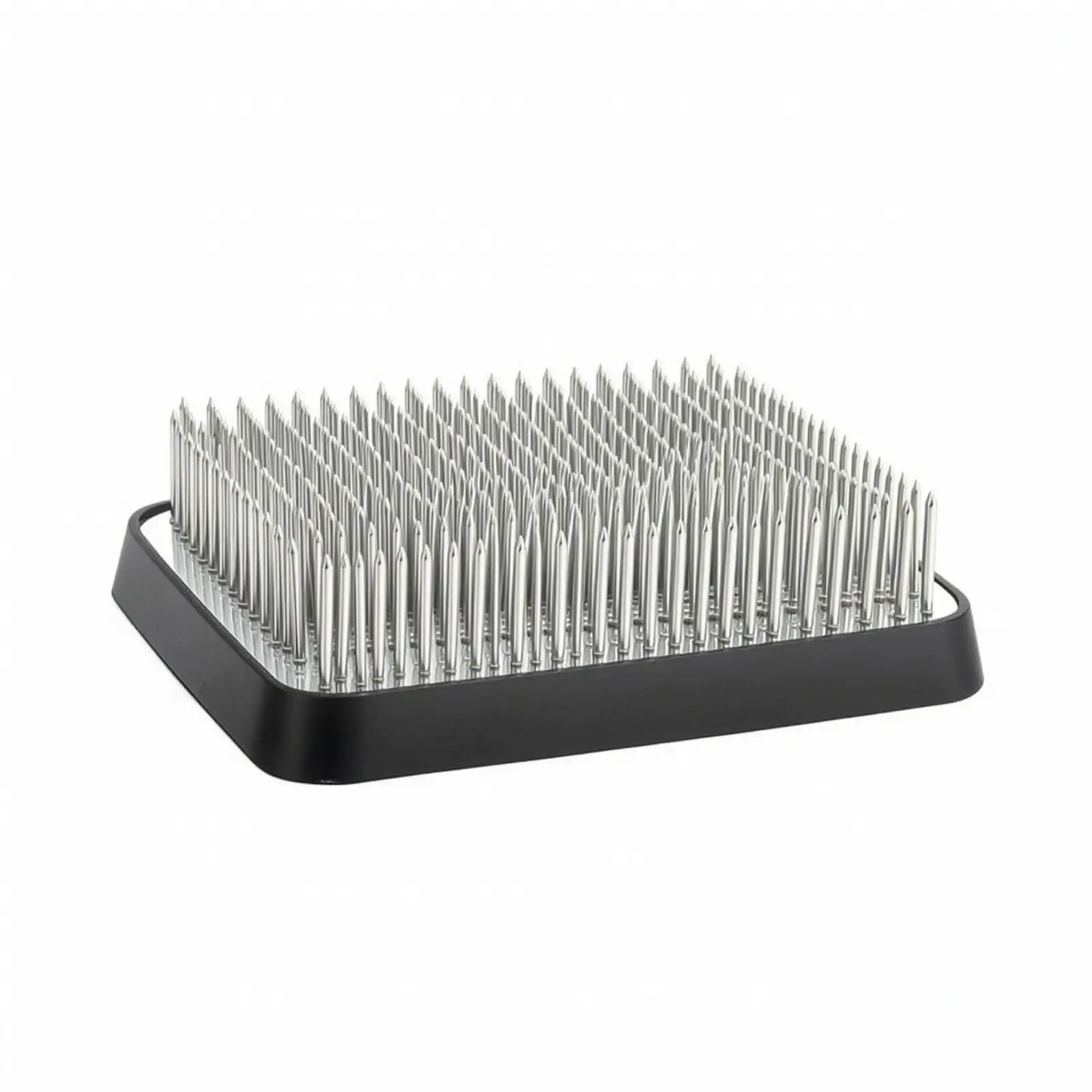 Floral Pin Holder Square Frog Stainless Steel Dense Pin Design for Flower Stems Creative Arrangement Tool for Home Table Decor