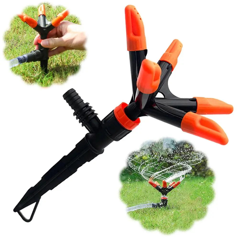 جديد 360 درجة التلقائي الدورية حديقة منطقة الري في الحديقة فوهة المياه الرش لوازم تغطية رذاذ كبير الري B8P3