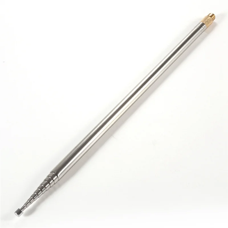 TA-304 antena de látigo de acero inoxidable de 2,5 M para Pac12 JPC7 antena de onda corta DIY Radios de onda corta y antena telescópica