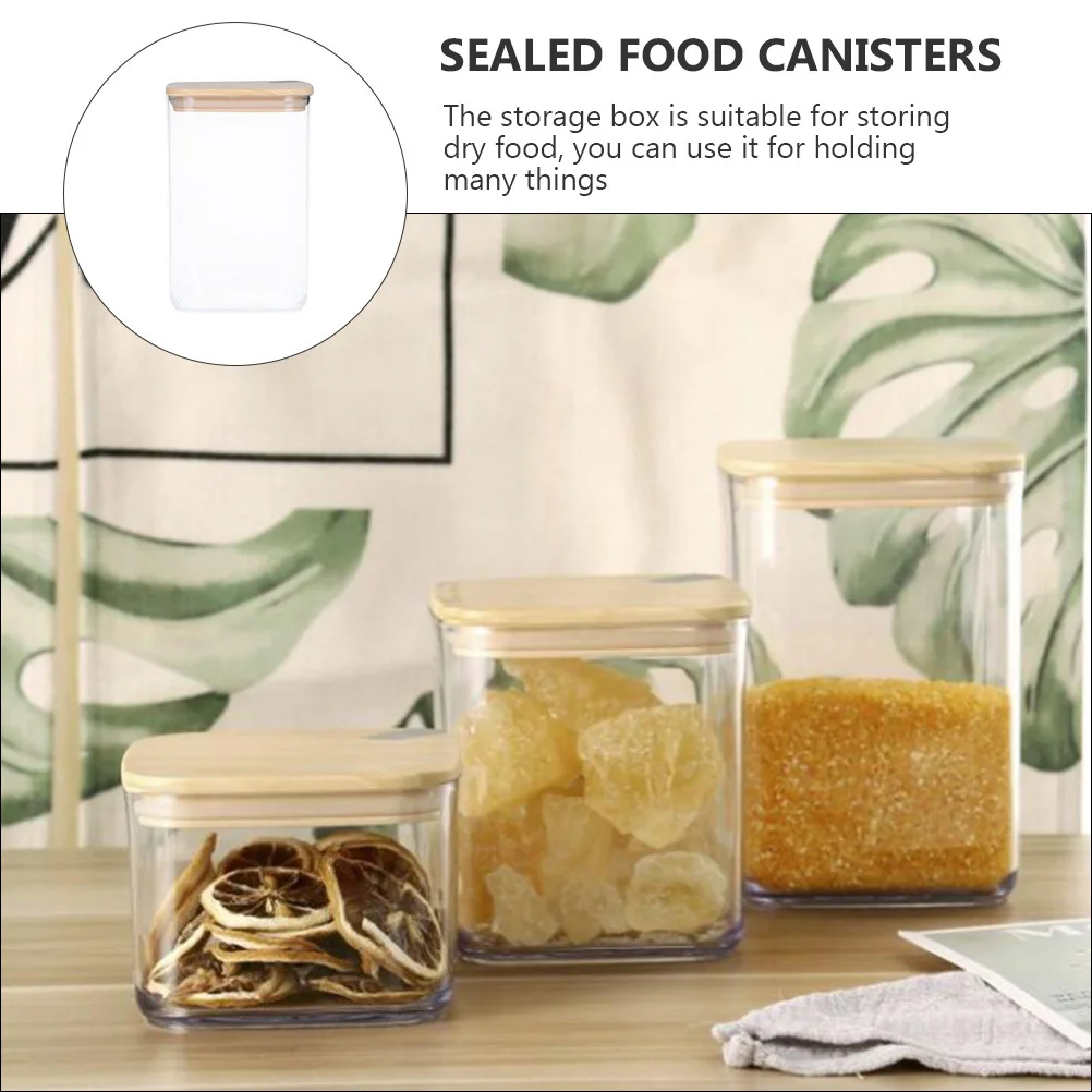 

1Pcs Food Storage Sealed Canister 1100ml Kitchen Preservation Box Fridge Storage Cereals Box Sealed Food Canisters