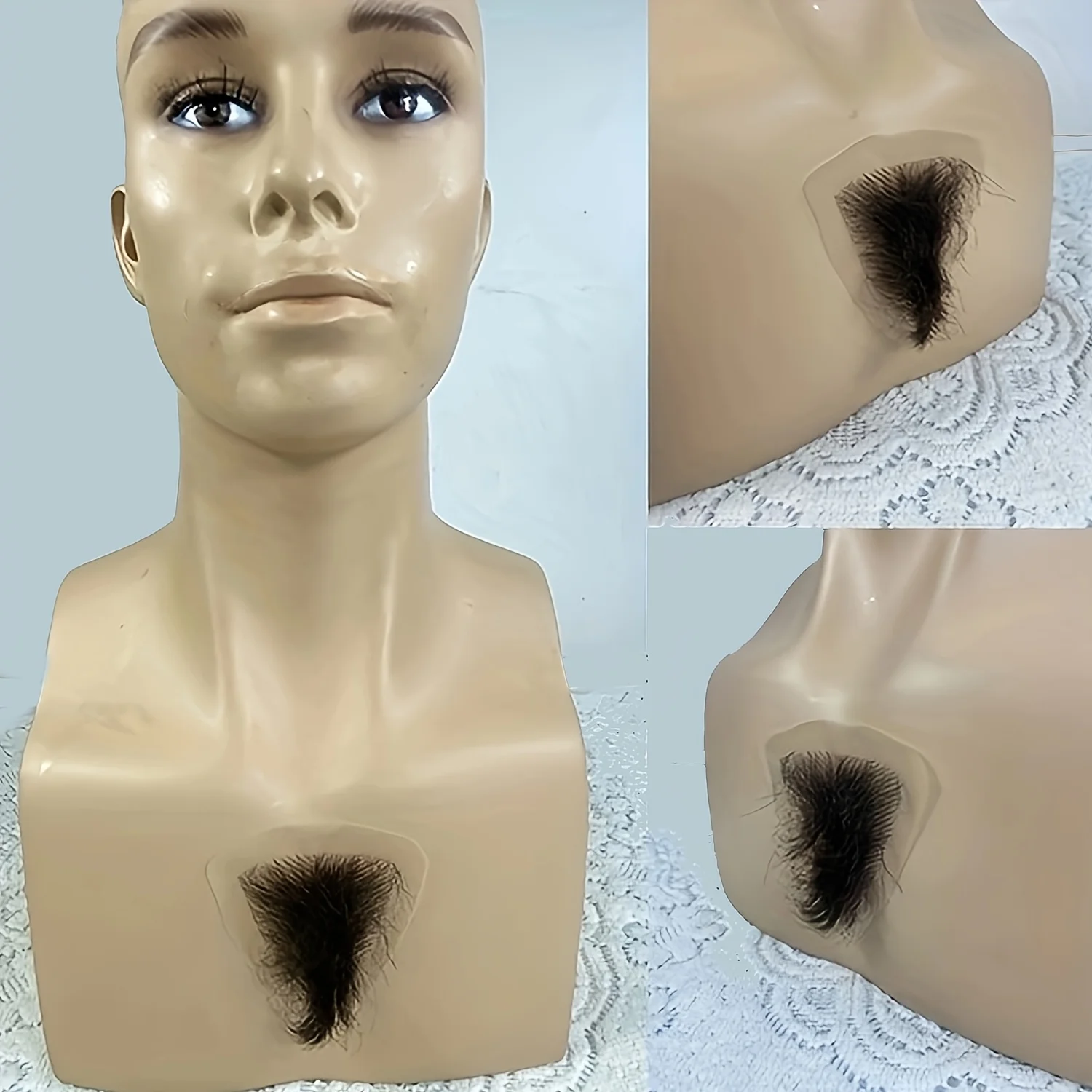 

Мужские кудрявые волнистые накладные волосы на грудь — легко накладываются, полностью закрывают зоны, придают уверенность, кудрявые волнистые накладные волосы на грудь