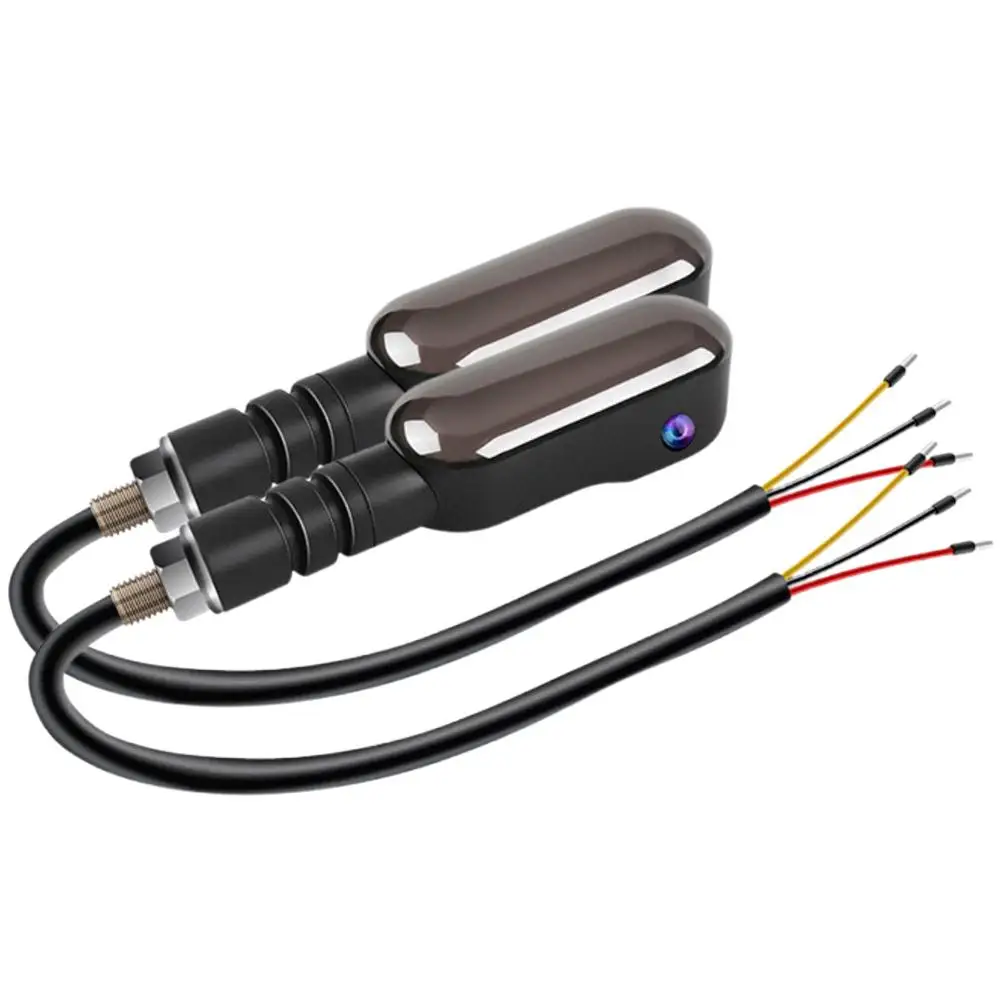 Motorcycle Projection Turn Signal Electric Vehicle Colorful Atmosphere LED Atmosphere Turn Signal High Brightness Warning Light
