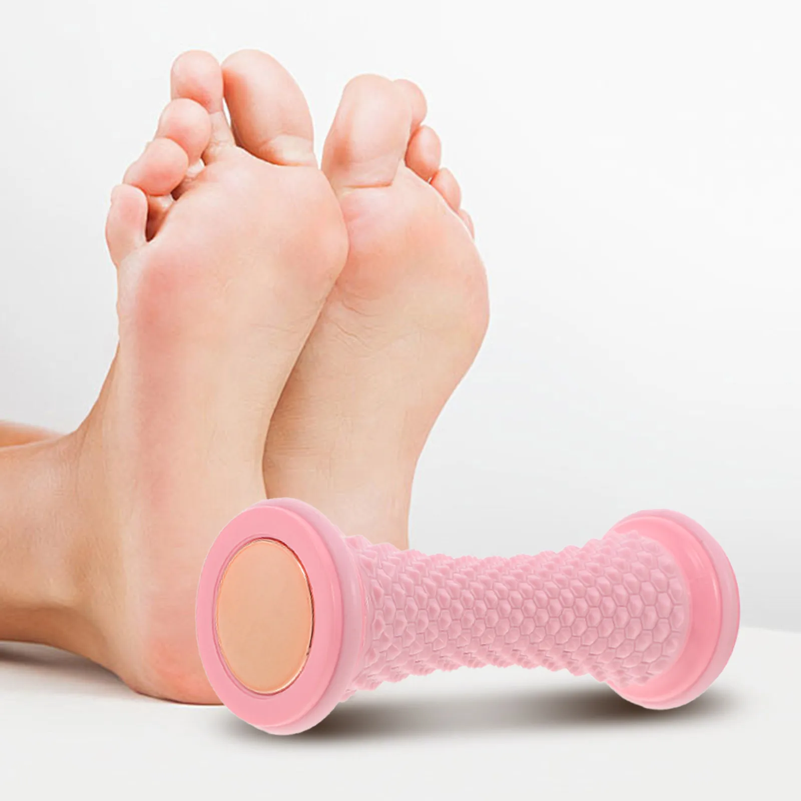

2pcs Foot Massage Tools Pressure Massager Arch Ankle Heel Roller Pvc Machine Muscle Portable Yoga Plantar Self Care
