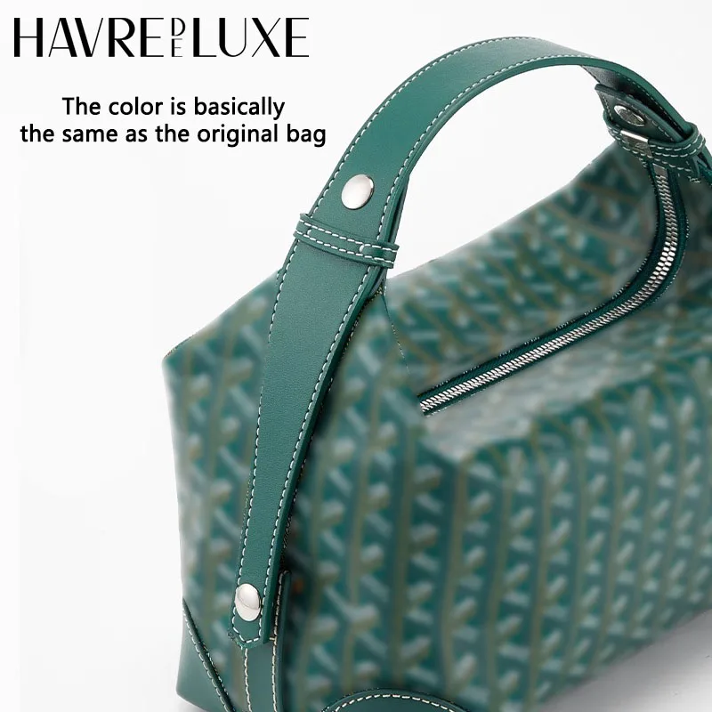 Bag extended shoulder strap for Goyard Bowling 25 toiletries bag handle shoulder replacement strap bag modification accessories