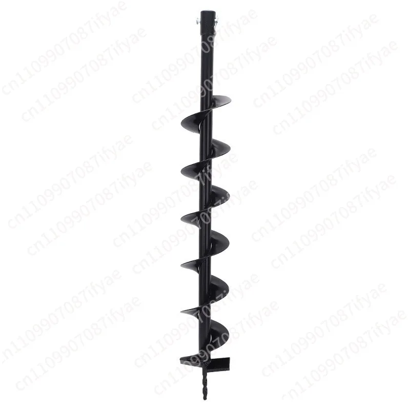 Spiral Drill Bit Tungsten Steel Alloy Ground Drill Bit Piling in Greenhouse Tree Planting Project Opening Hole Soil Hole