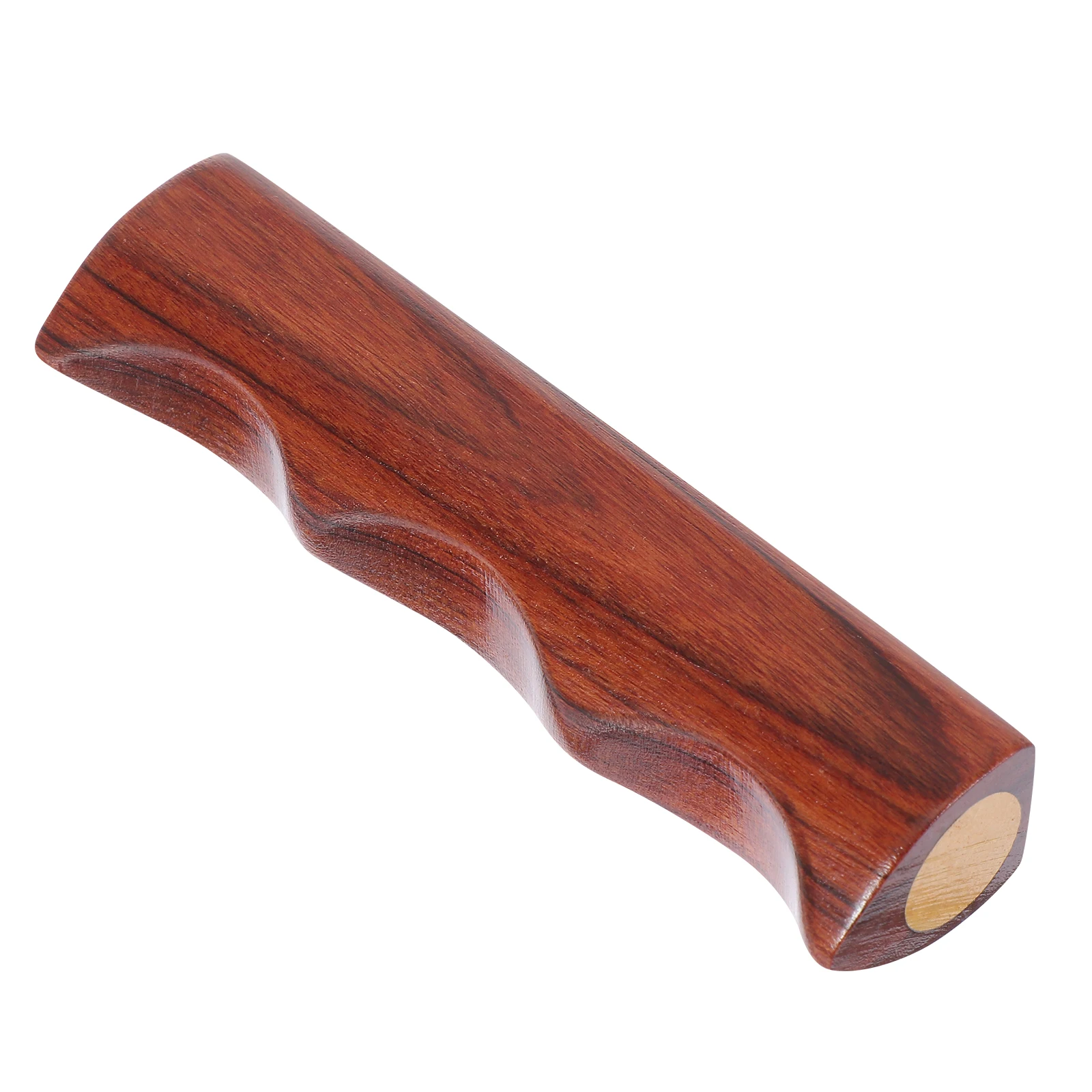 

1 pc Red Sandalwood Pen Holder Calligraphy Brush Rack Chinese Style Ink Stand Desktop ganizer Storage Supplies for Family