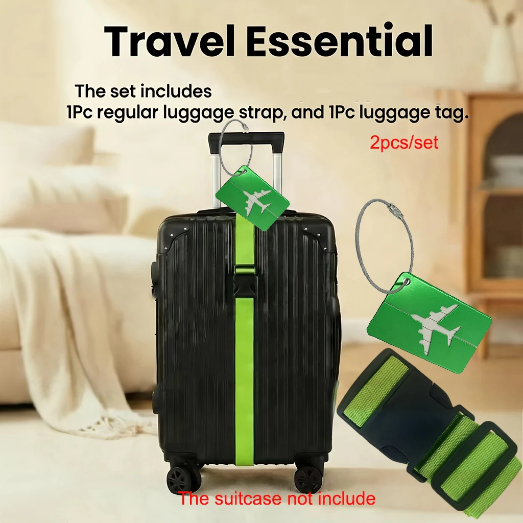 Set di 2 Cinghie per Imballagg - Travel Luggage Set recensione e prezzo