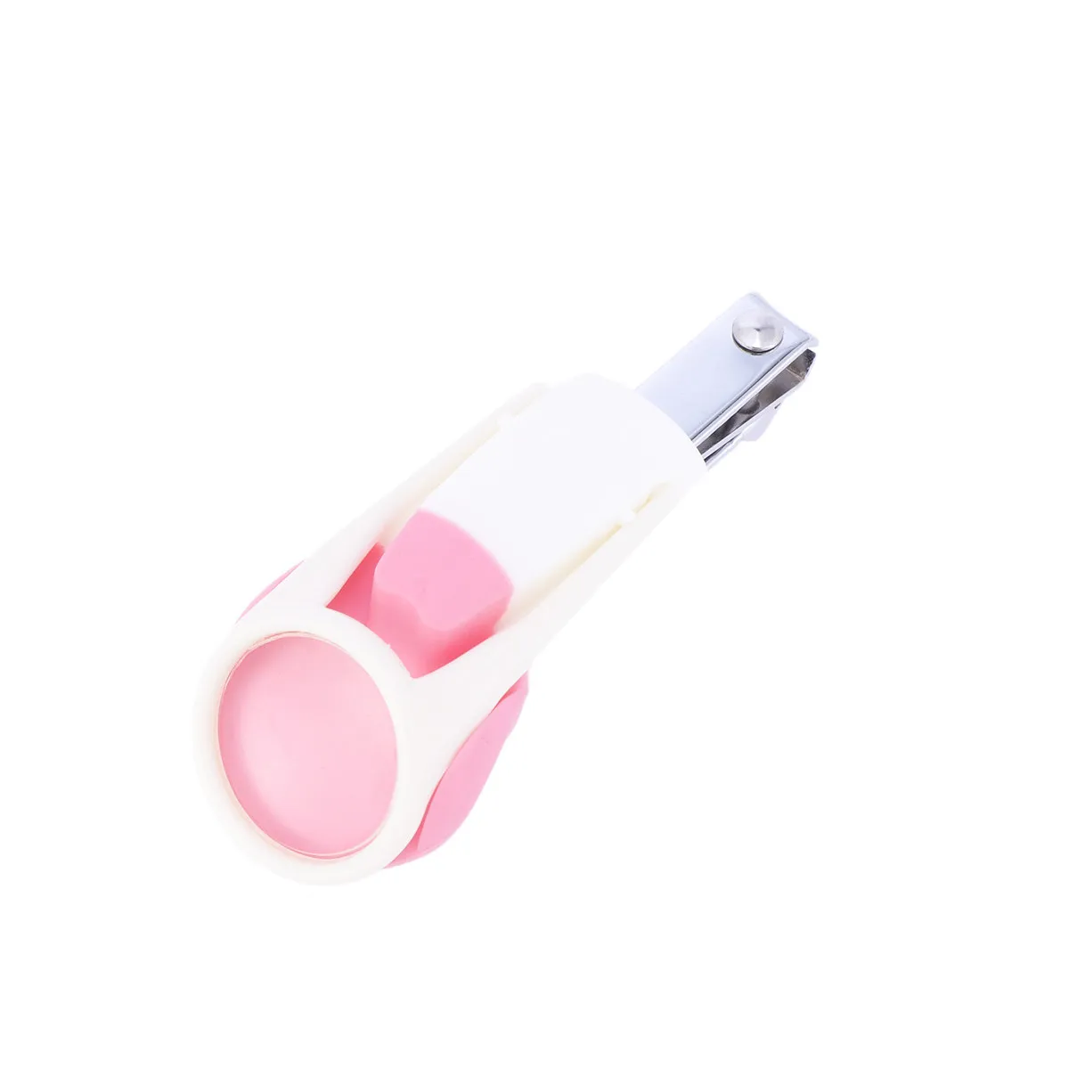 

Nail Care Set for Babies Pink Stainless Steel Nail Clipper Grooming Kit with Magnifier Safe Easy to Use Baby Manicure Tools