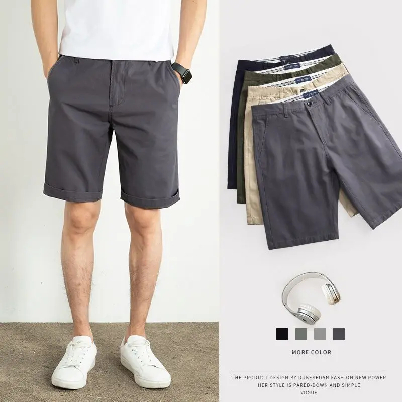 

Men's Casual Cotton orts Outdoor Wearable Loose Straight Leg Slim Fit Five-Quarter Length Summer orts Youth Active Sle