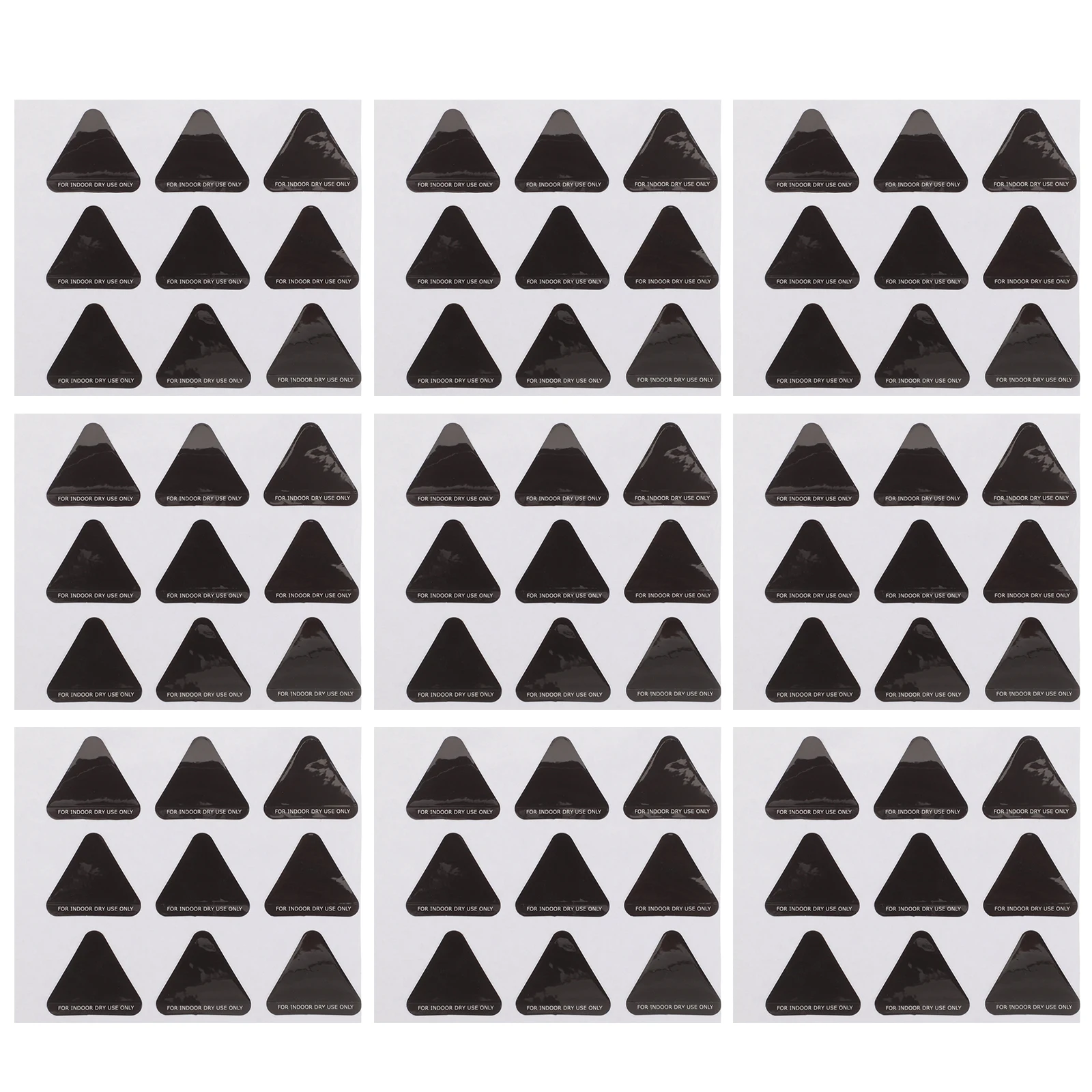 10 Pcs Temperature-sensitive Color-changing Stickers Easy to Use Scald Warning Equipment Safety Reminder Paper Colour