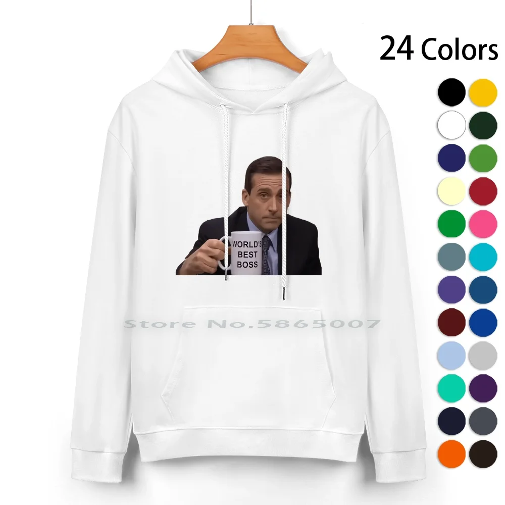 

The Office-Michael Pure Cotton Hoodie Sweater 24 Colors The Office Tv Comedy Dunder Mufflin The Scranton Pa Jim Halpert Michael