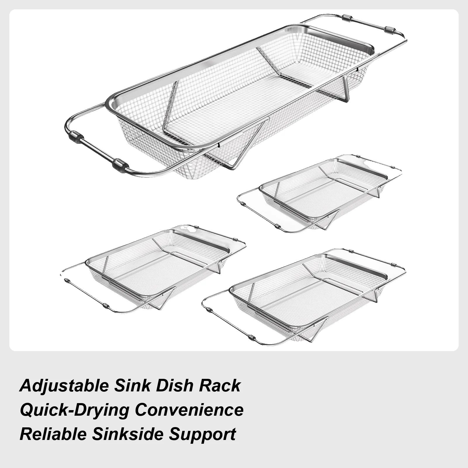 

Сушилка над раковиной, выдвижная металлическая корзина для сушки с ножками, сушилка для раковины, сушилка для чаш, чашек, кружек, посуда