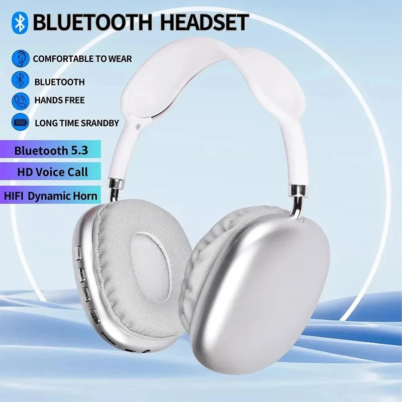 P9 Pro Max Kopfhörer Drahtlose Bluetooth 5,3 Outdoor Mit Mikrofon Super Noise Cancelling Stereo Sound Kopfhörer Sport Gaming Kopfhörer