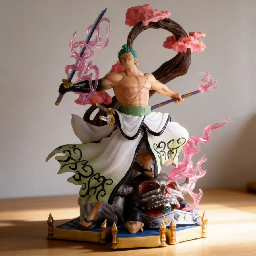 

Фигурка Зоро из серии One Piece: Страна Вано, «Пылающий Ветер», «Демон-Ветронос», 35 см, в коробке