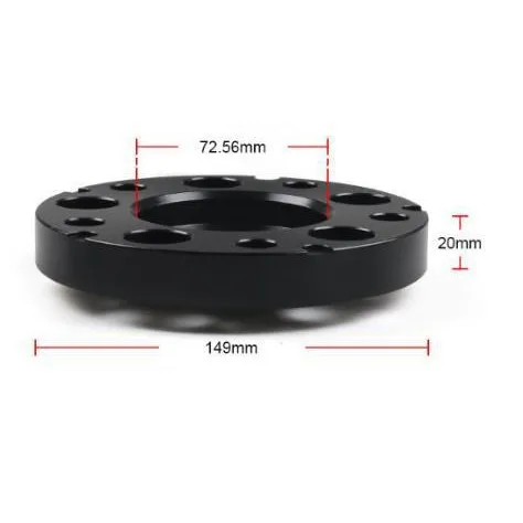 

JJ Tool AccessoriesAutomotive Parts Wheel Hub Flange 5x120 72.56mm 15mm/20mm