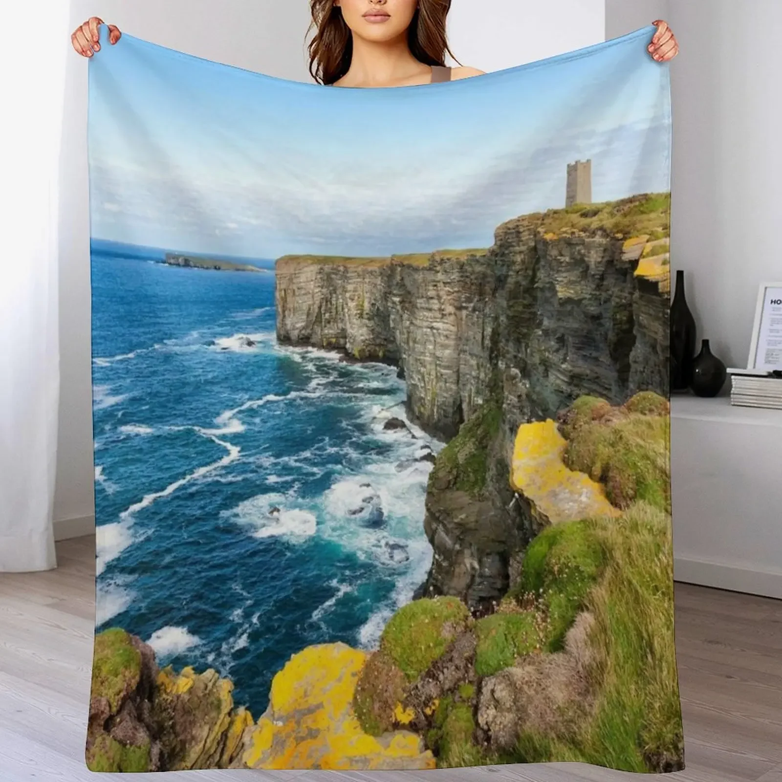 

Orkney Islands - Orkney islands weather Throw Blanket Tourist Blankets For Sofas Luxury Designer Travel Blankets