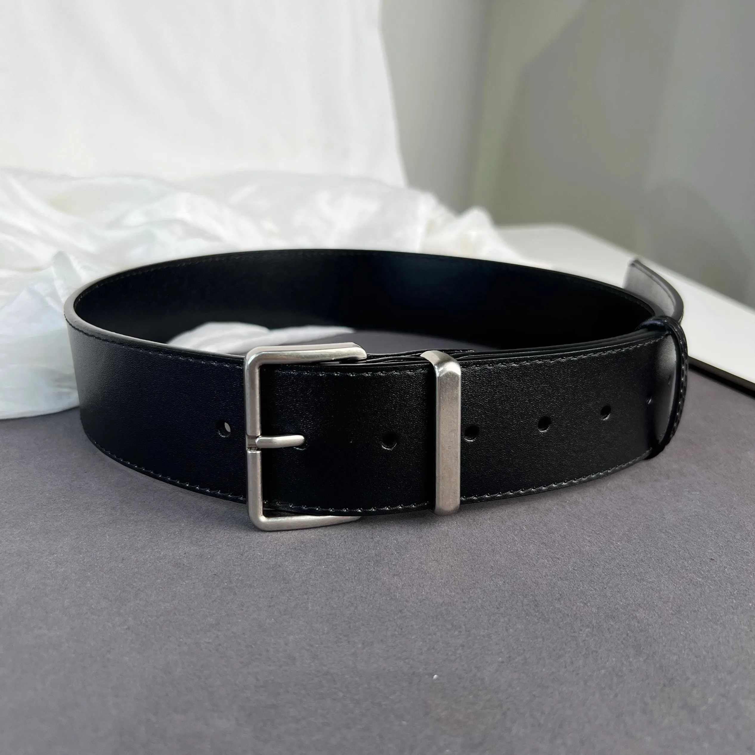 여성 빈티지 정품 가죽 코르셋 여성 Cummerbund 코트 허리띠 드레스 Decration 와이드 벨트 J1495