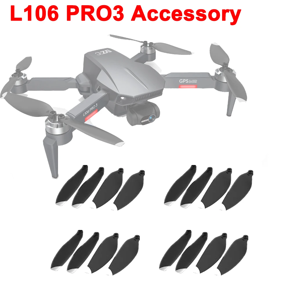 

L106 PRO3 FPV 4K GPS Дрон пропеллер реквизит лезвие кленового листа запасная часть Радиоуправляемый бесщеточный Квадрокоптер аксессуар