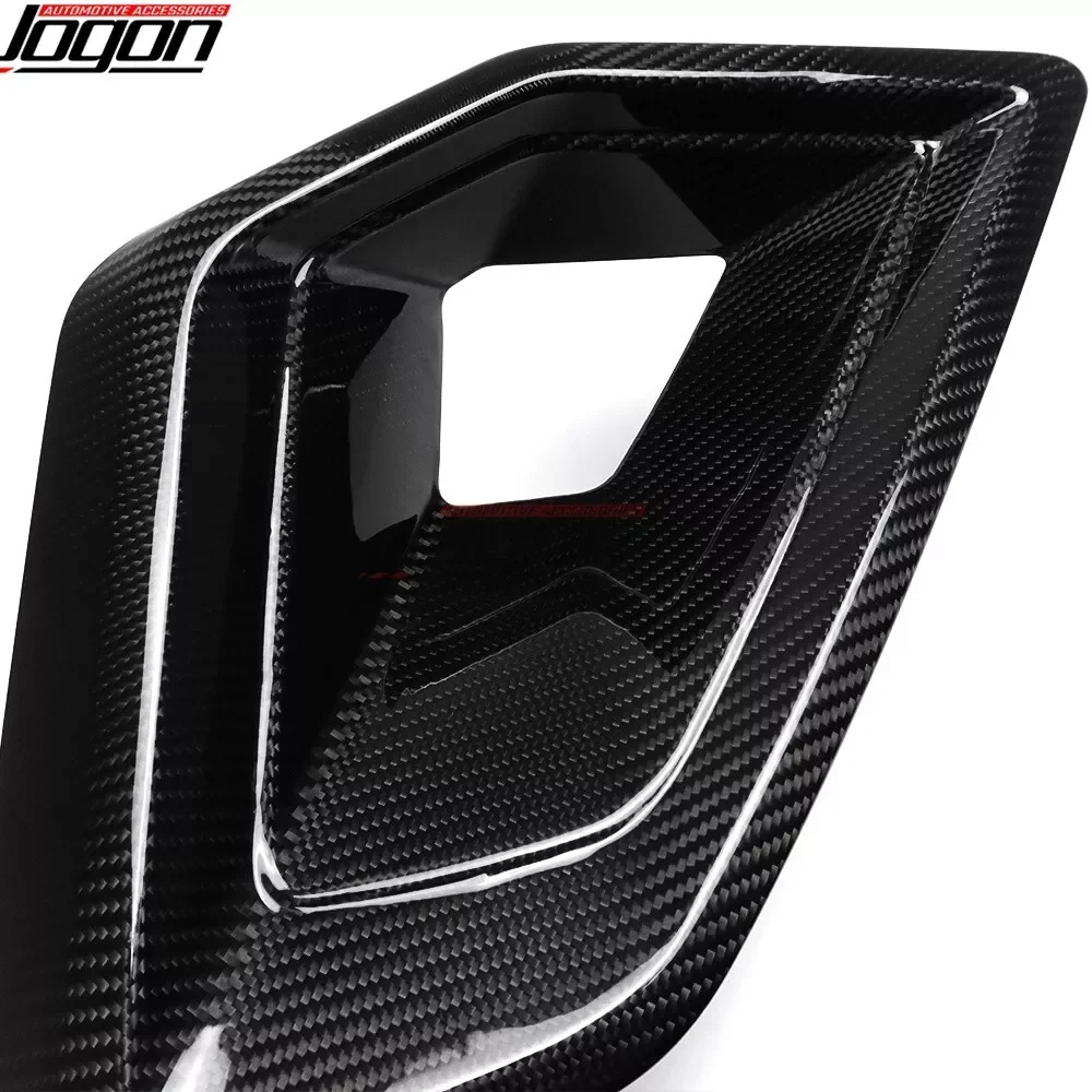 For BMW X5 G05 G18 2023+ Carbon Fiber tuyere Car Front Bumper Air Intake Vent Trims Parts Upgrade Body kit For BMW Accessories