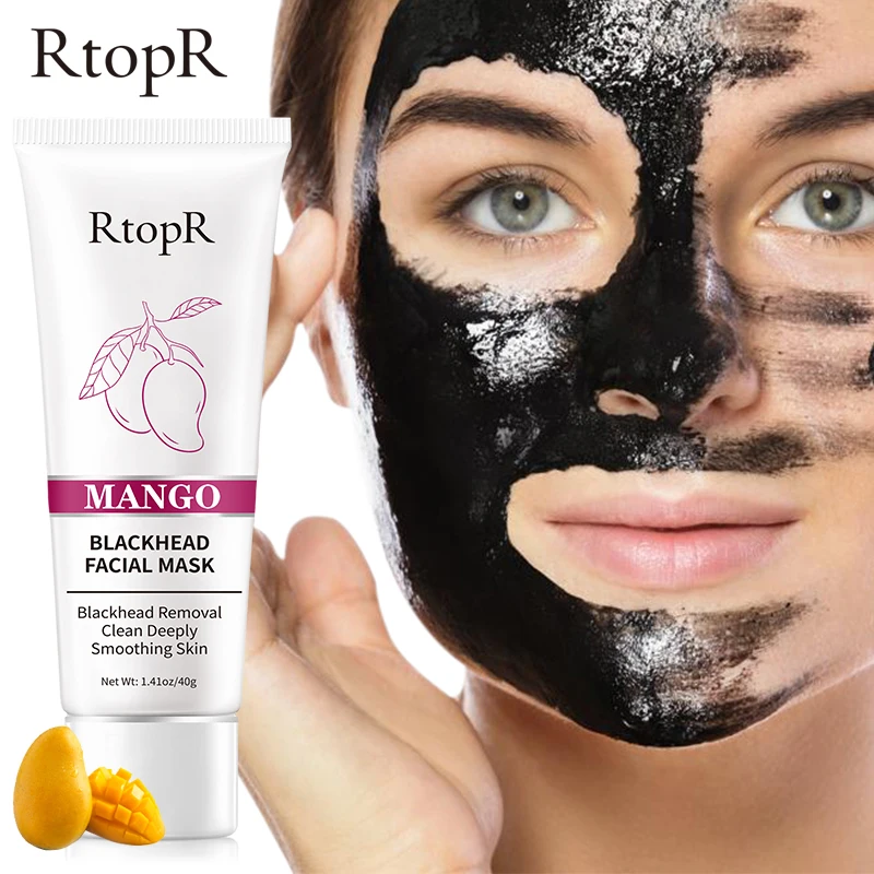 Face Mask Blackhead Remover Nose Mask Remover Shrink Pores Moisturizer Purifying Oil Control Deep Cleaning Mud Mask Skin Care