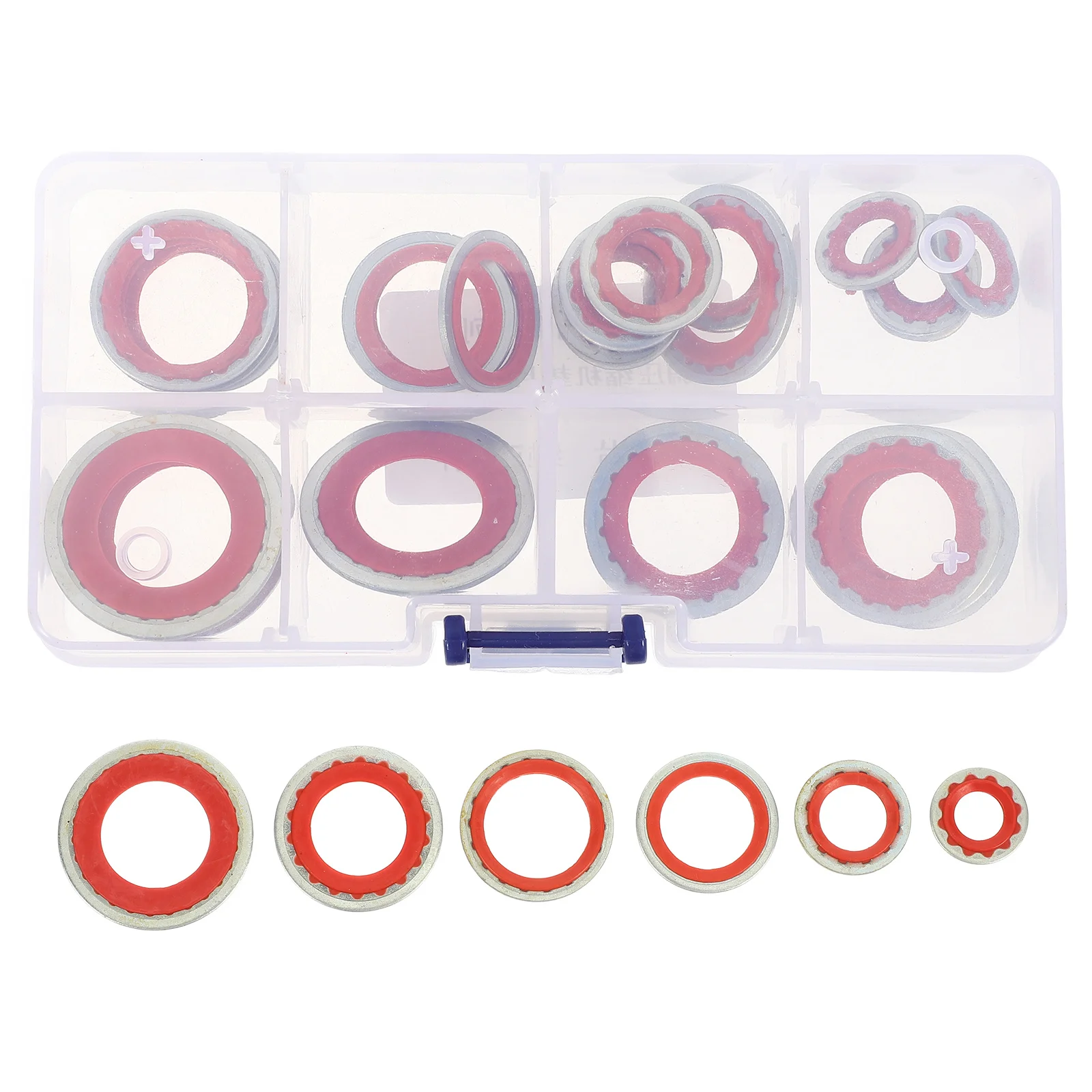 

30pcs Air Conditioning Compressor Gasket Black Repair Kit Automotive Ac Rings Replacement Parts Car Heater Components