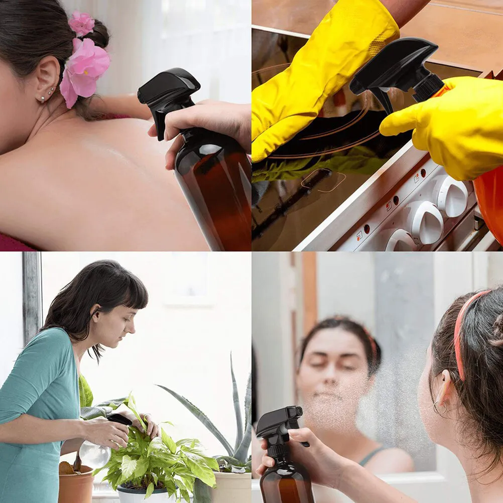 6Pcs Plastic Sprinkler Nozzle for Plants Flowers Garden Watering Tool Bottle Attachment Hose Sprayer Irrigation Misting Nozzle