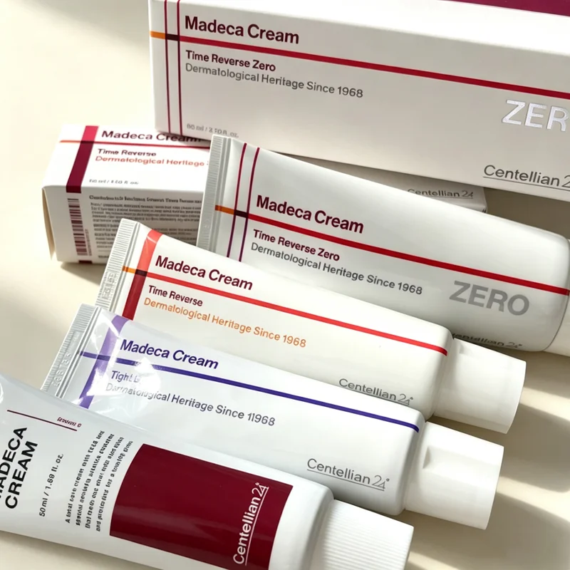 Original Korean Centella Madeca Cream Time Reverse Advanced Fast Absorbing Daily Nourishing Moisturizer Beauty Skin Care Product