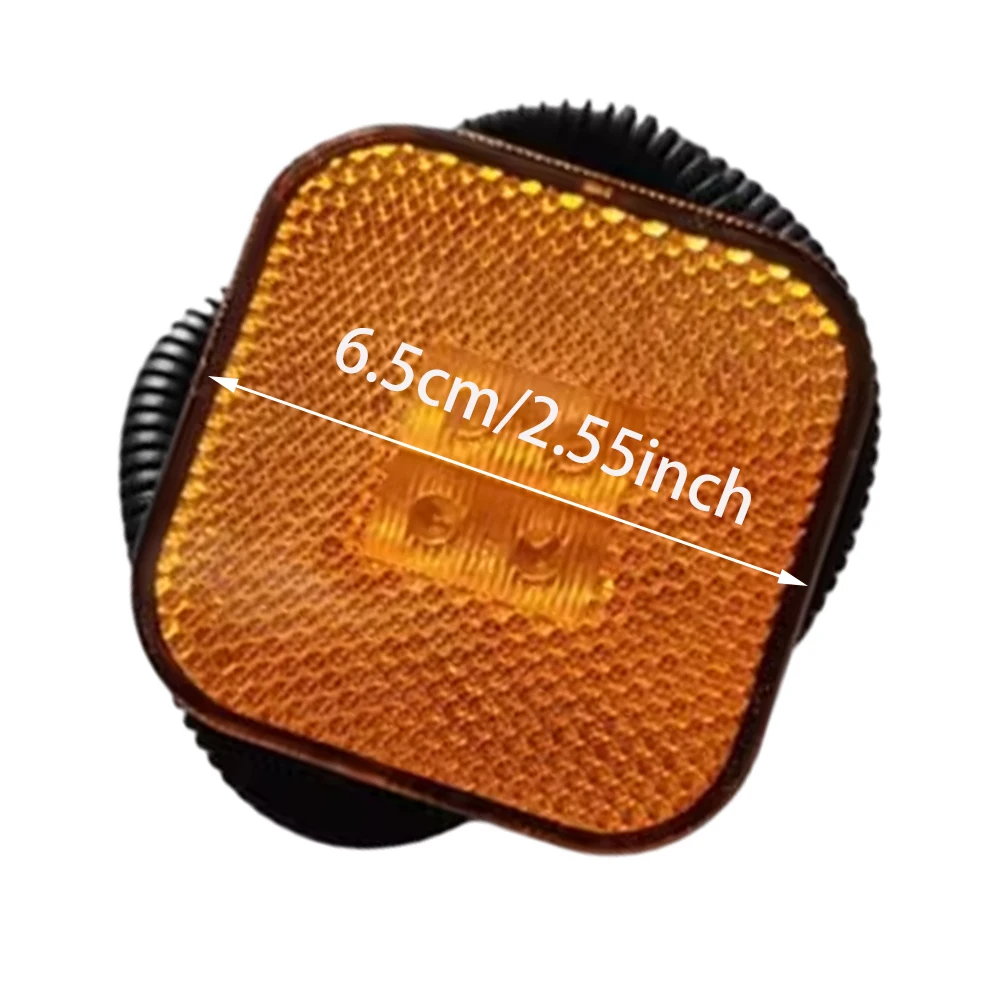 1 قطعة 81252606101 غطاء أصفر ضوء أصفر مصباح إشارة جانبي مناسب لـ Manka 2007-2020 MAN TGX #3