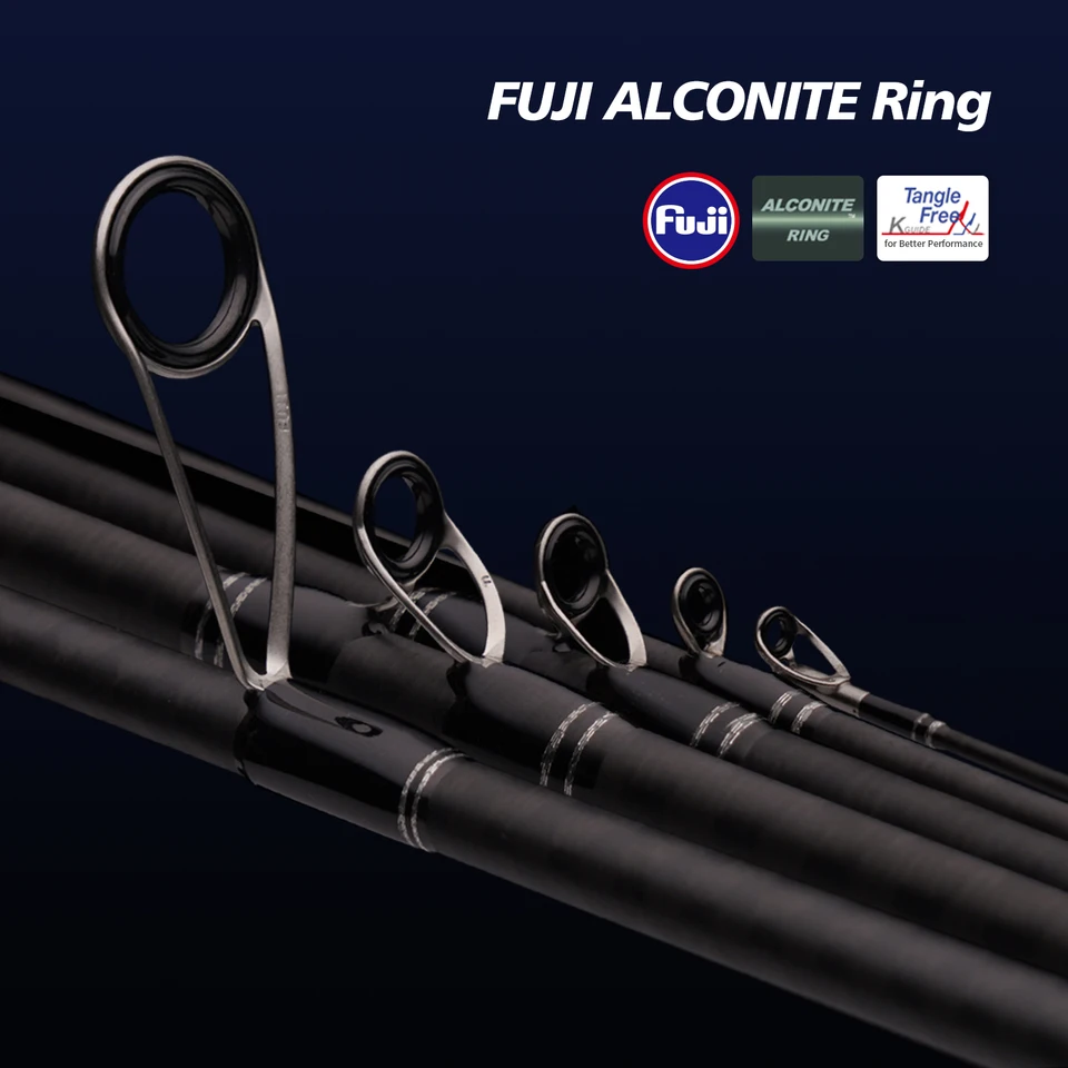 VIKAS Spinning Casting Fishing Rod Fuji Ring F XF Action Lure Rod