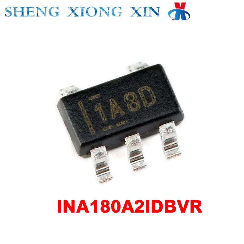 10pcs/Lot 100% New INA180A2IDBVR INA180A1IDBVR INA180A3IDBVR SOT-23-5 Current-Sensing Amplifier INA180 Integrated Circuit