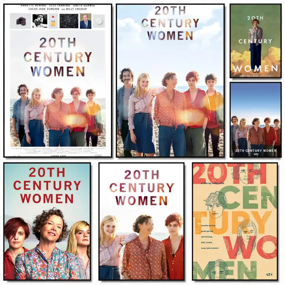 classic movie T-20th Century Women 2016-N Painting Calligraphy Artwork for Home Bedroom Office Wall Decoration Gift